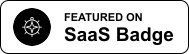 Featured on SaaS Badge